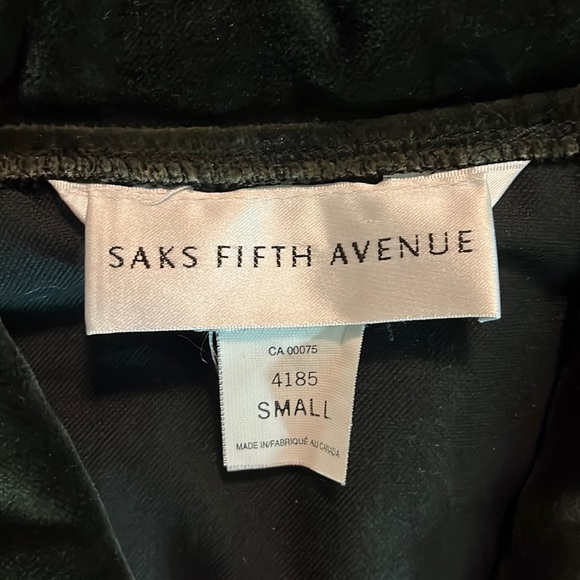 Vtg SAKS FiFTH AVENUE Size Small Loungewear/Housedress Velvet Rope Braid NEW - Picture 12 of 17
